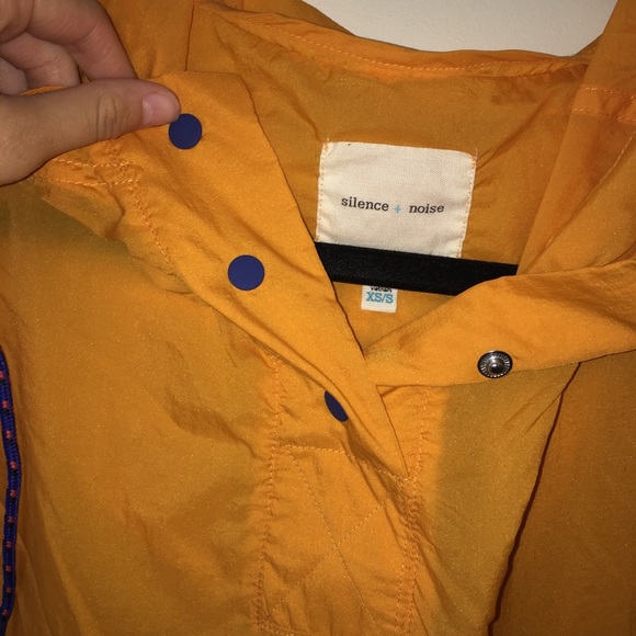 Urban Outfitters marigold poncho jacket - Picture 2 of 5